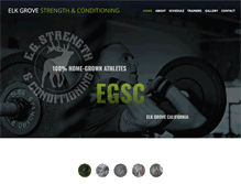 Tablet Screenshot of egstrength.com